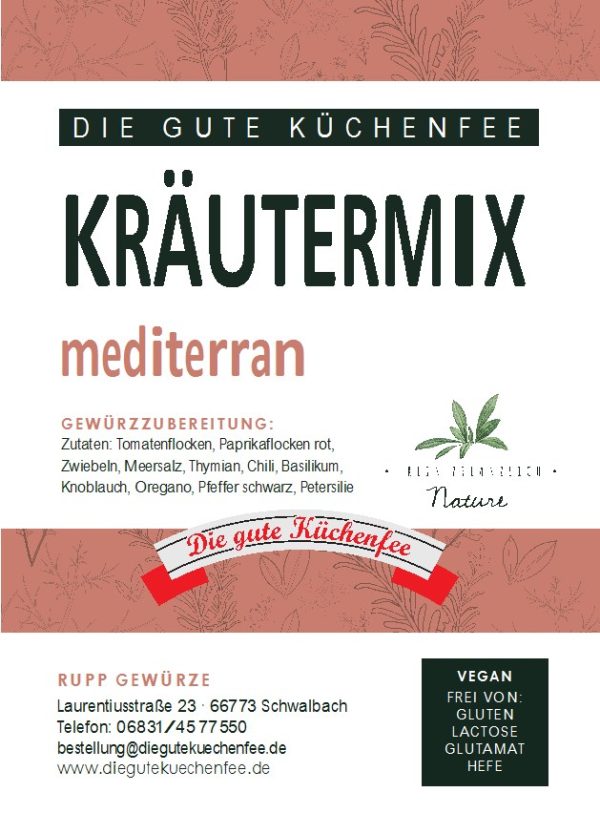 Kräutermix Mediterran