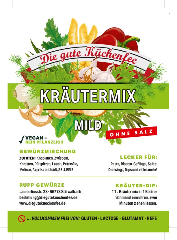 Kräutermix mild - OHNE SALZ! – Bild 6