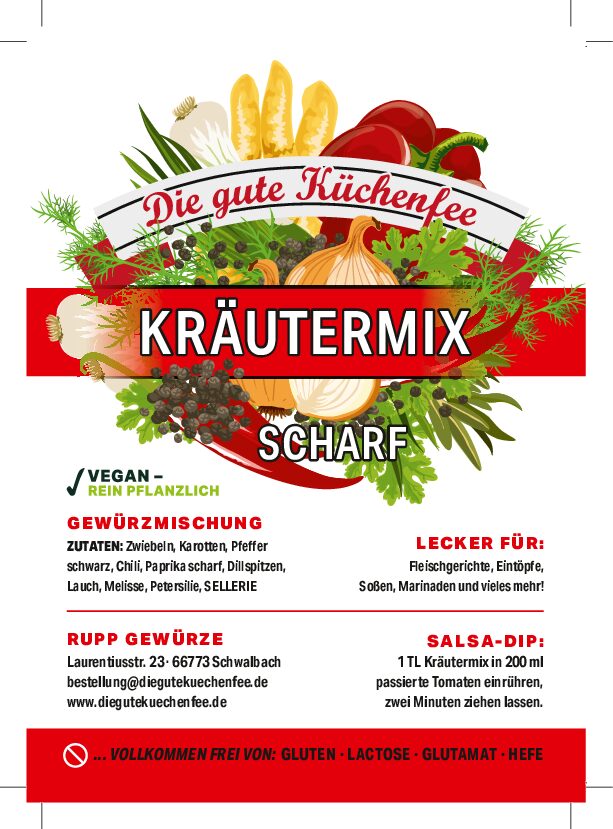 Kräutermix scharf